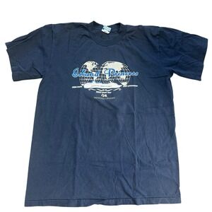 Princess‎ Cruises Men T-Shirt XL Navy Logo Graphic